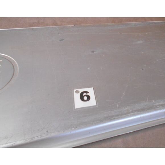 Antique HILL Aluminum Deli Case Display Tray # 6 30" X 10.5" Butcher Bakery - Picture 7 of 9